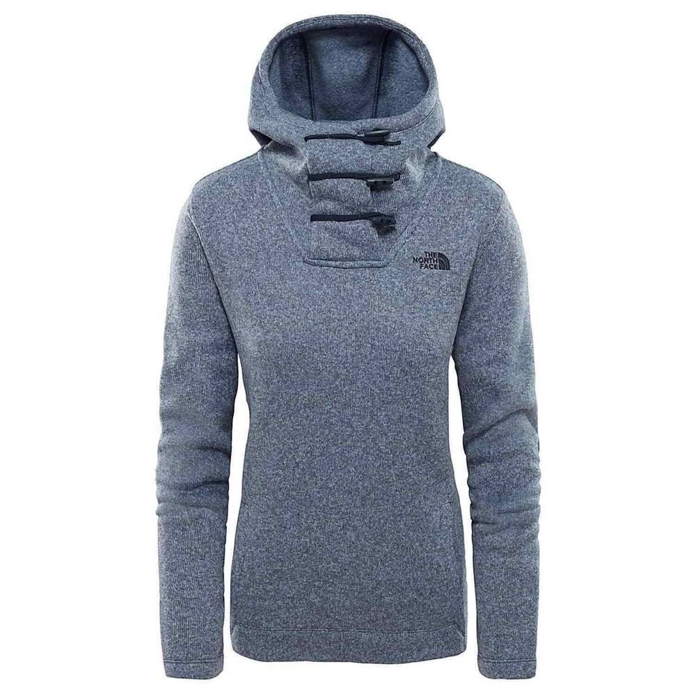 The North Face Jacket Crescent Fleece Hooded Pullover Fleece Toggle Sweater